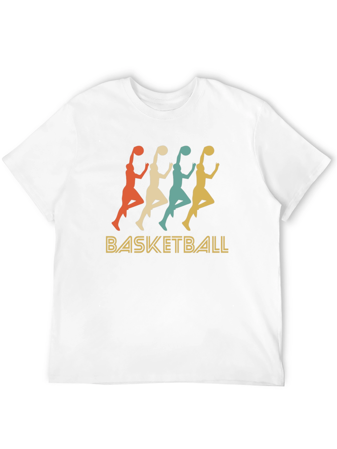 Retro Basketball Graphic T-Shirt