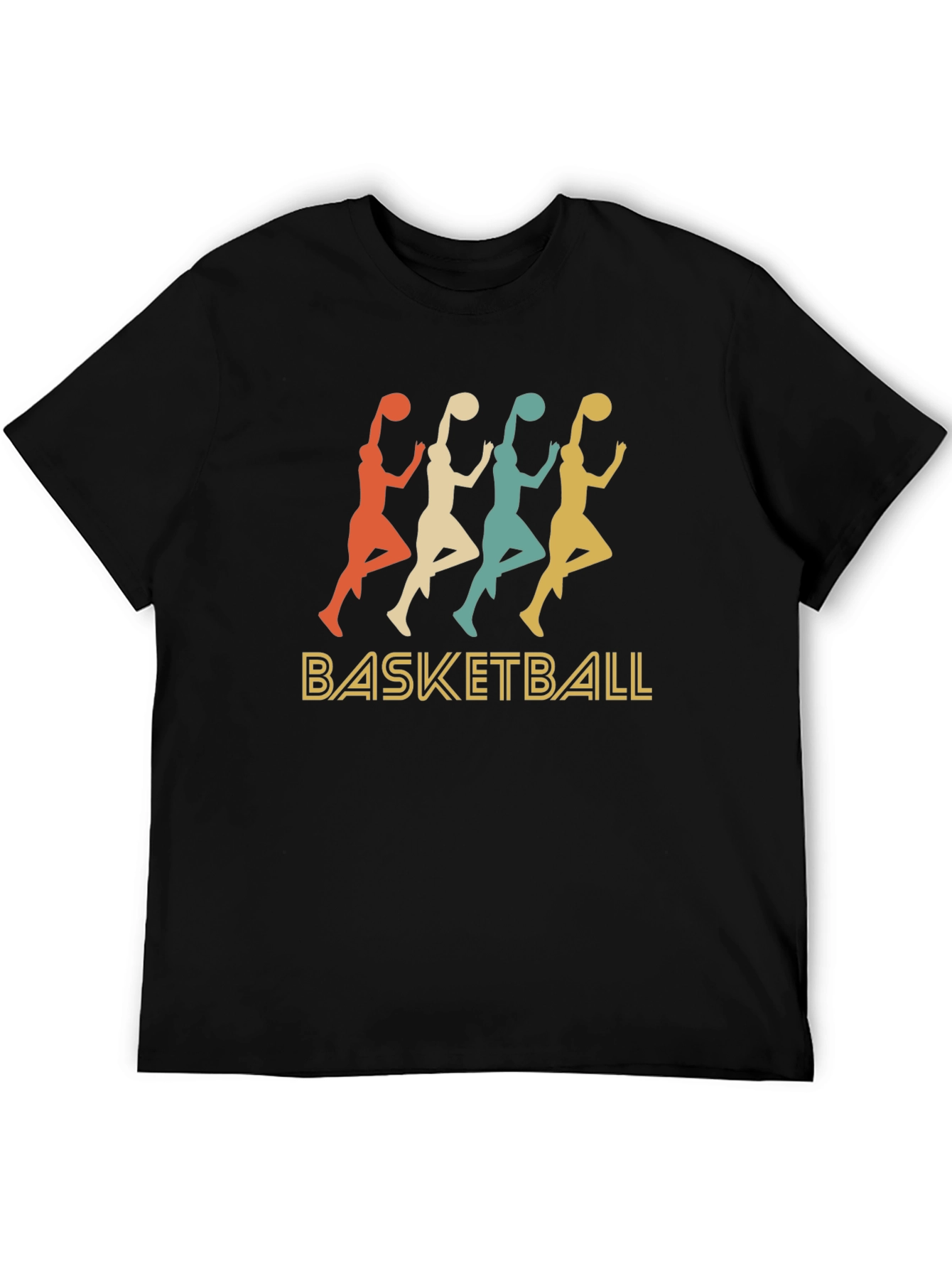 Retro Basketball Graphic T-Shirt