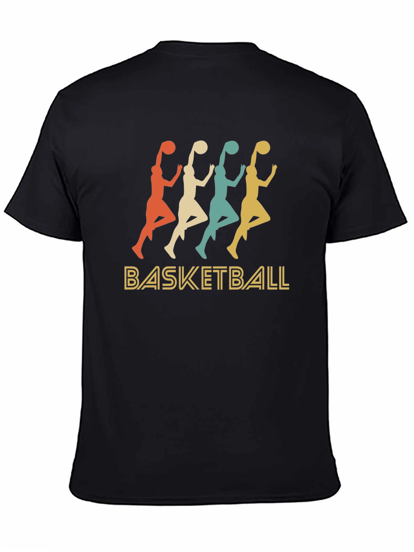 Retro Basketball Graphic T-Shirt