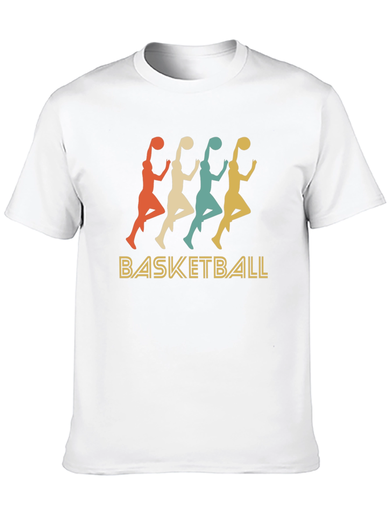 Retro Basketball Graphic T-Shirt