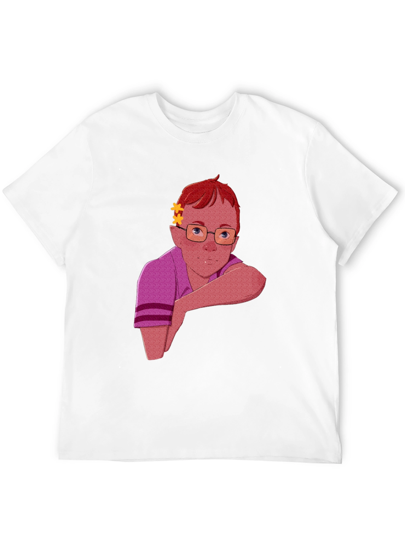 Cartoon Character Graphic T-Shirt - Unisex