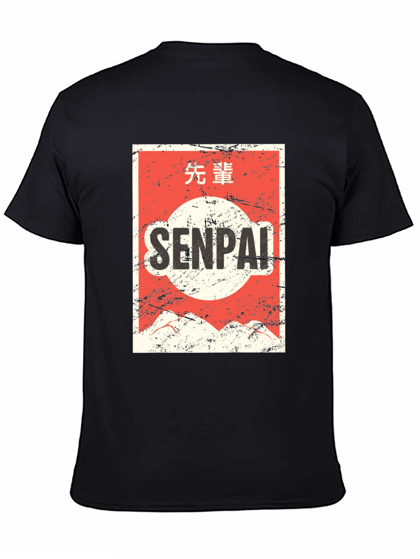 Senpai Graphic T-Shirt - Anime Style