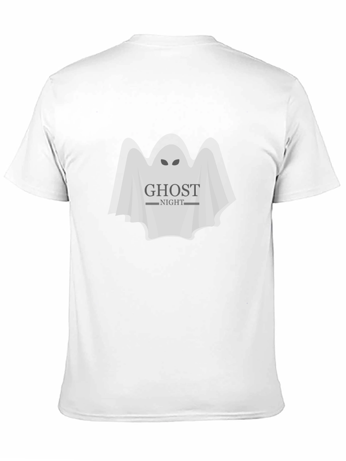 Ghost Night Graphic T-Shirt - Halloween Apparel