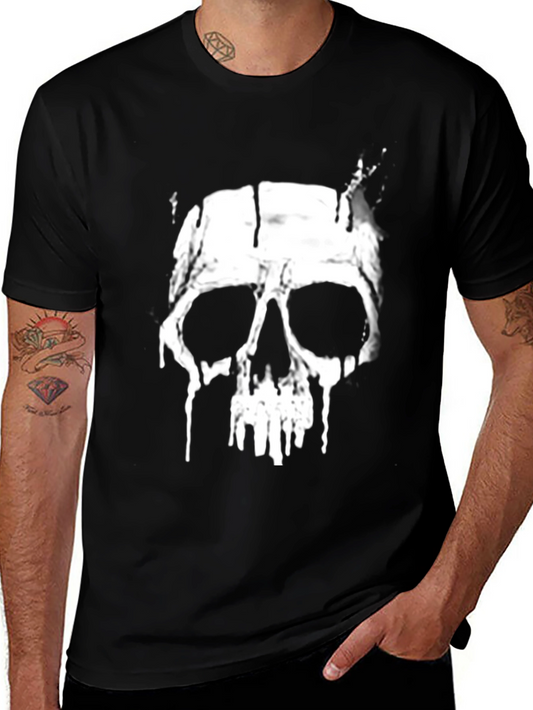 Skull Graphic Black T-Shirt