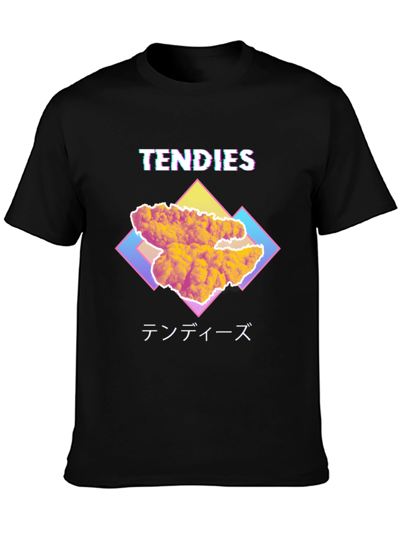Tendies T-Shirt - Retro Vaporwave Design