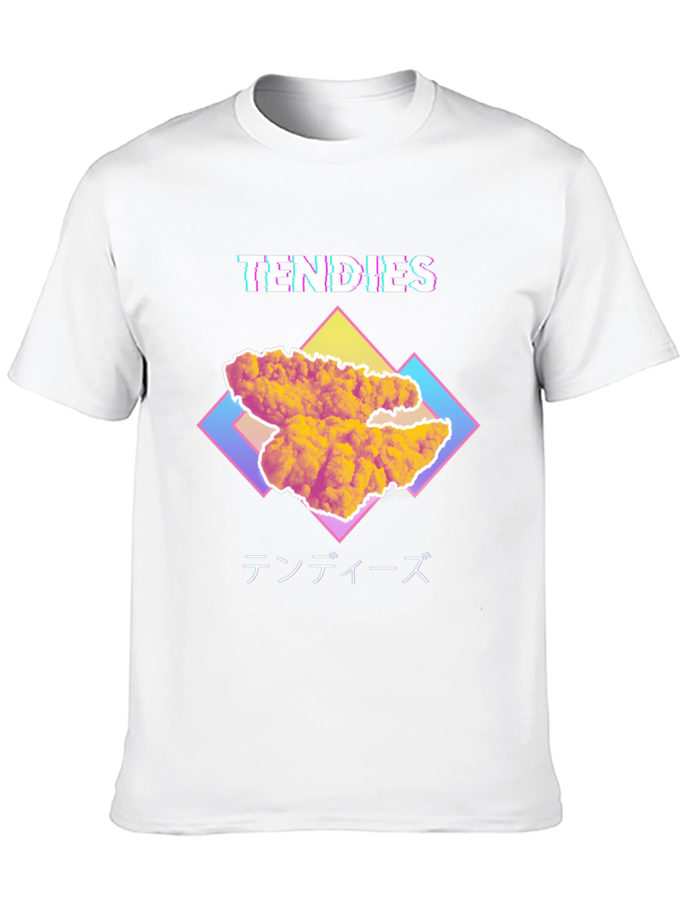 Tendies T-Shirt - Retro Vaporwave Design