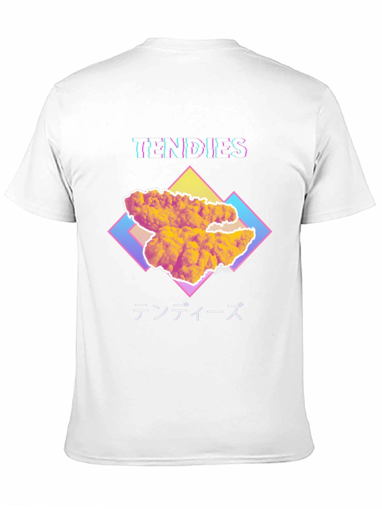 Tendies T-Shirt - Retro Vaporwave Design