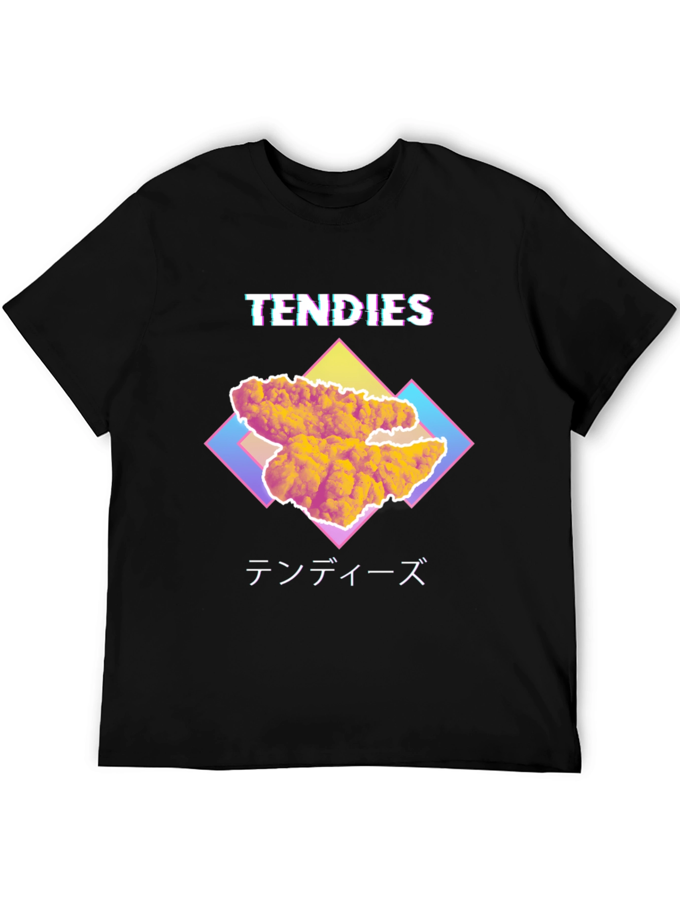 Tendies T-Shirt - Retro Vaporwave Design