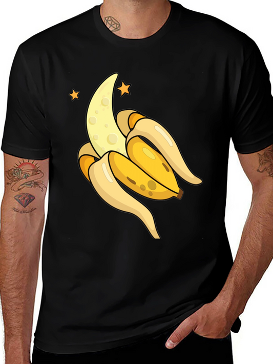 Banana Moon Graphic Tee - Quirky Style!