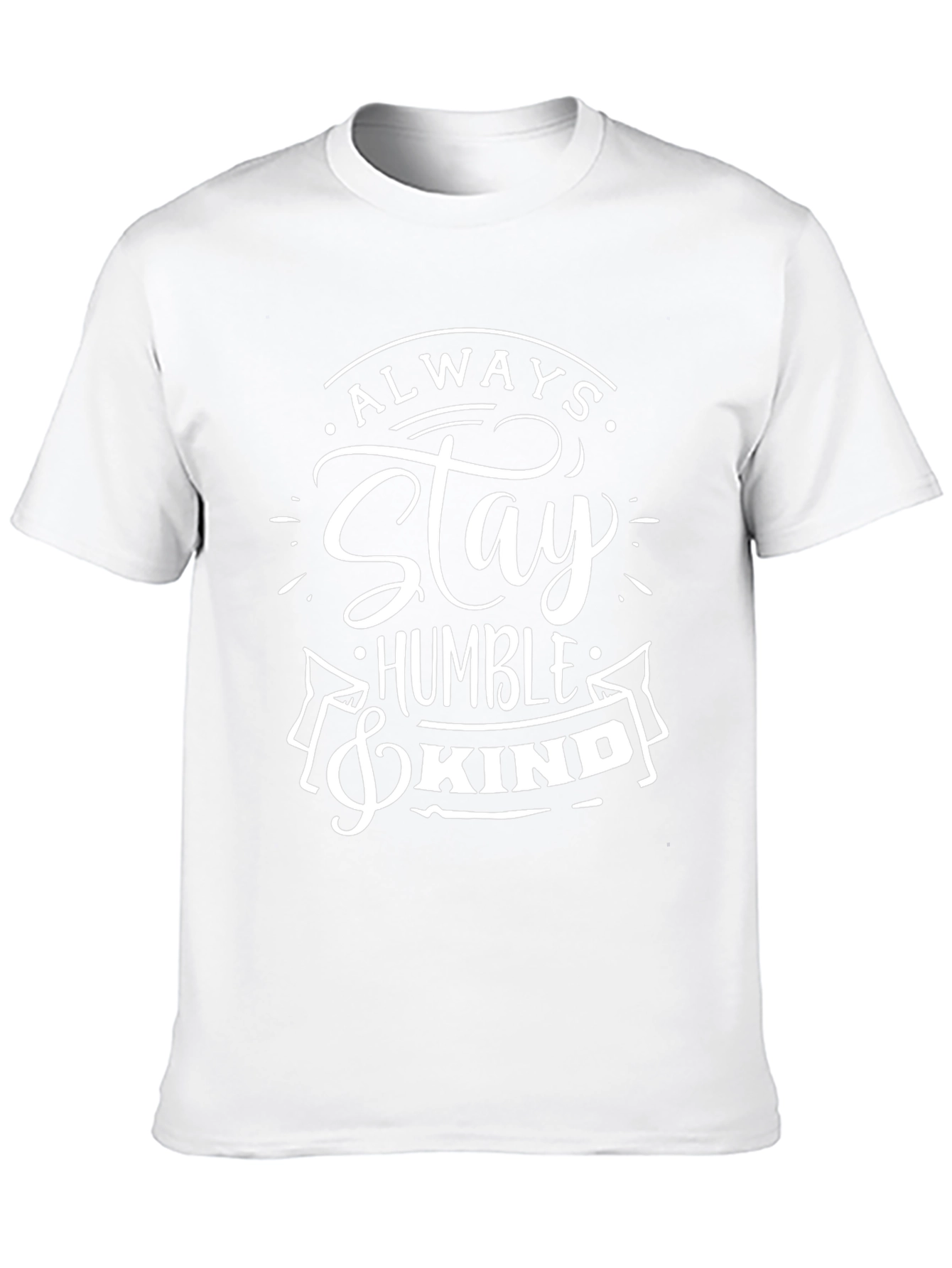 Always Stay Humble & Kind Black T-Shirt