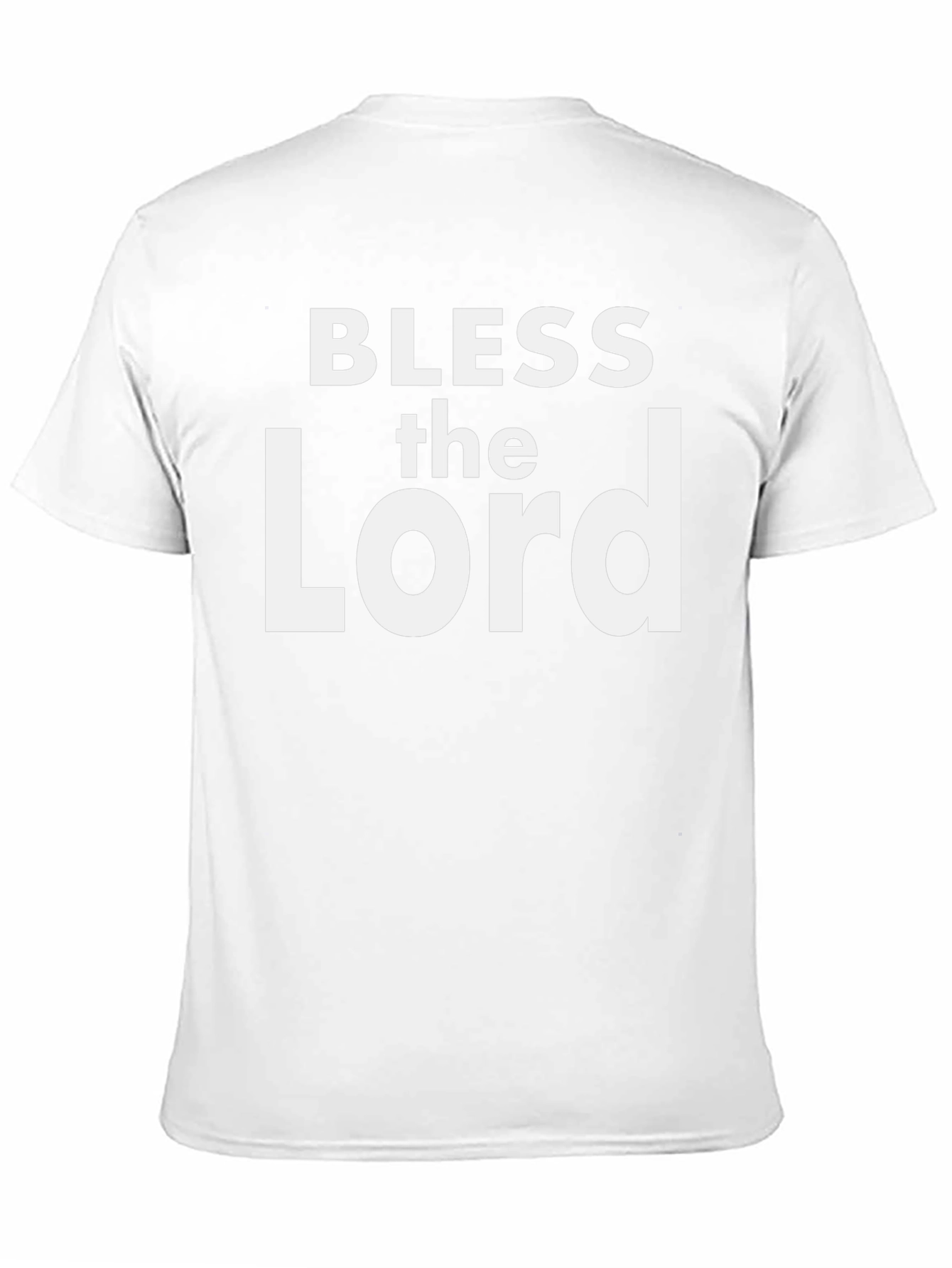 Bless the Lord Graphic T-Shirt - Black