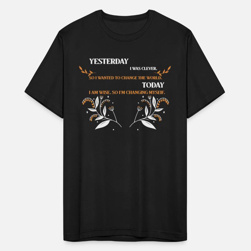 Yesterday I Was Clever So I Wanted To Change The