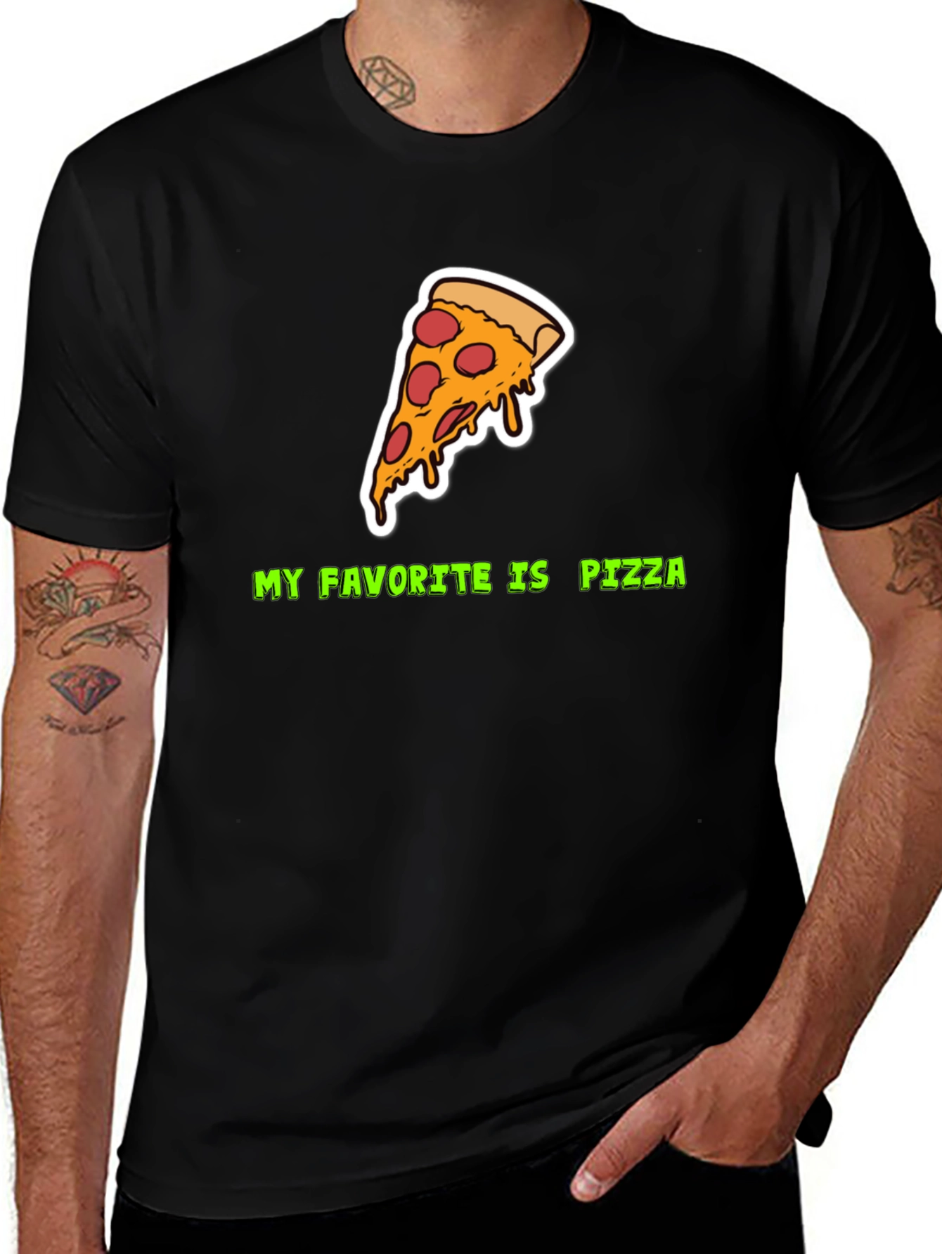 My Favorite Is Pizza T-Shirt