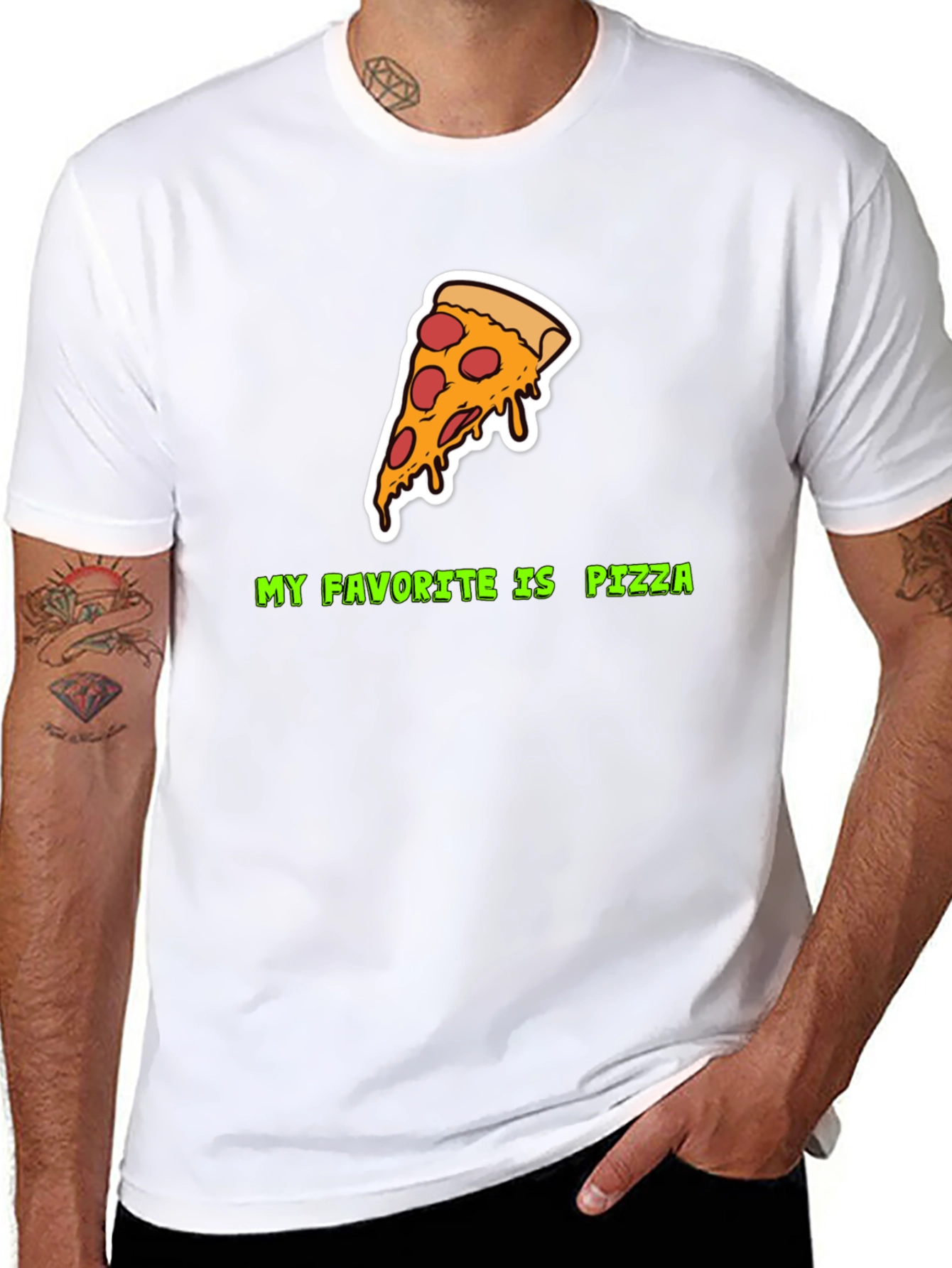 My Favorite Is Pizza T-Shirt