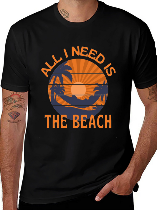 Beach Lover T-Shirt - All I Need Is The Beach Tee