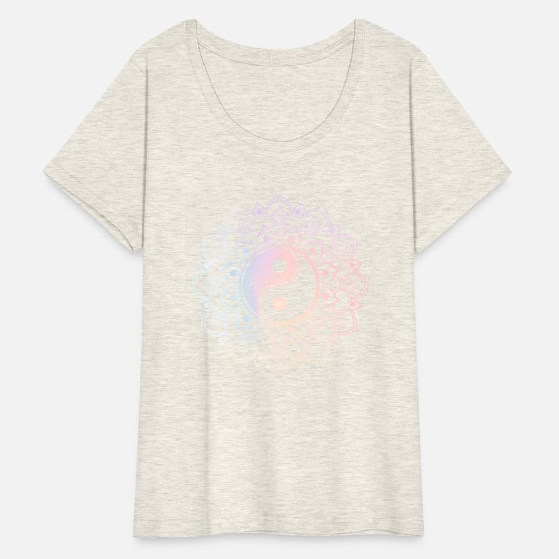 Yin Yang Lotus Mandala Spiritual Reiki