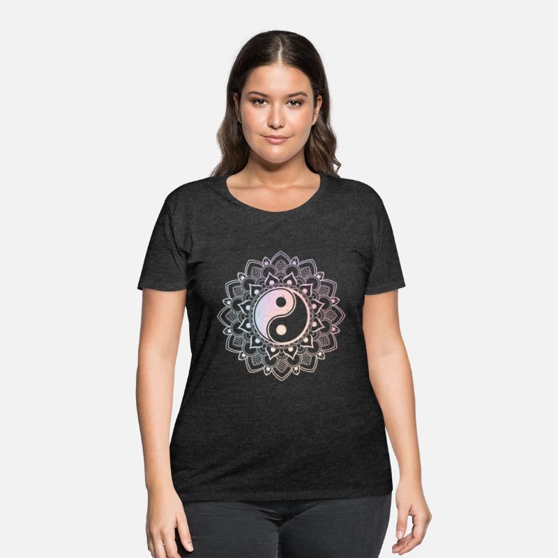 Yin Yang Lotus Mandala Spiritual Reiki