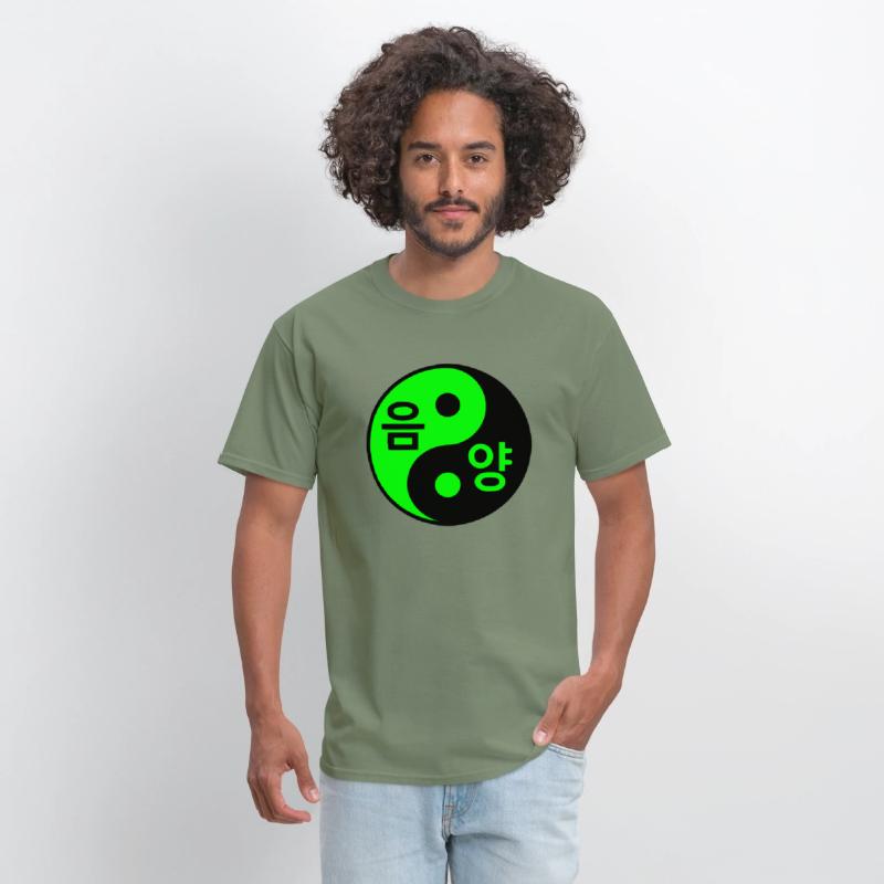 ☯♥Yin-Yang Symbol with Yin-Yang in Korean♥☯