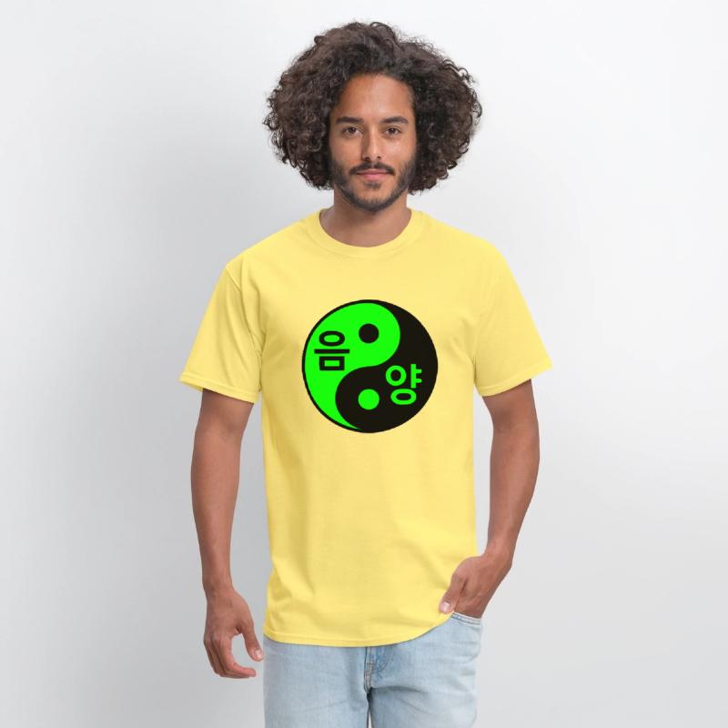 ☯♥Yin-Yang Symbol with Yin-Yang in Korean♥☯