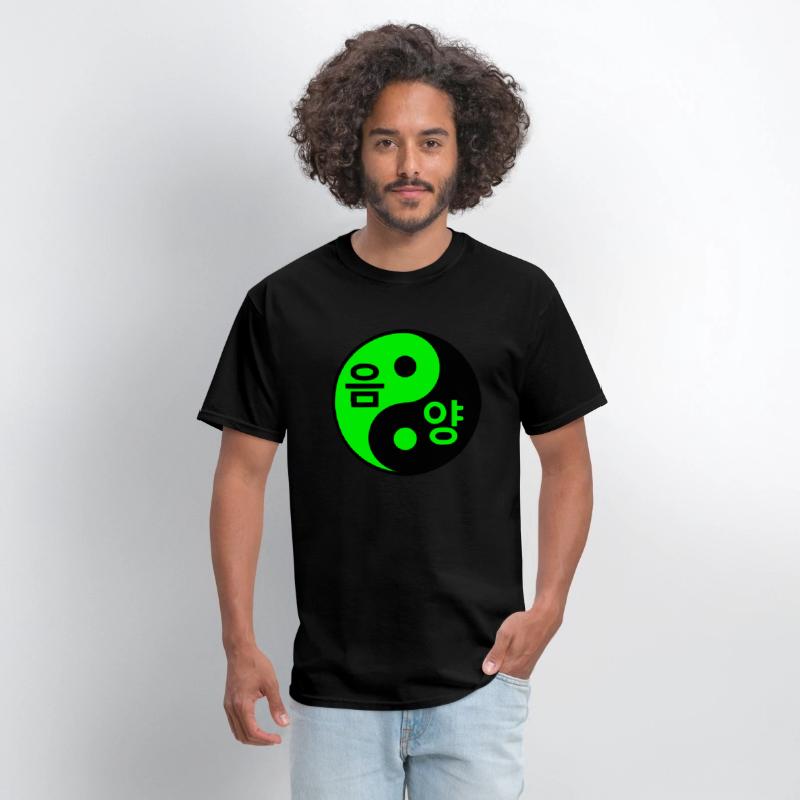 ☯♥Yin-Yang Symbol with Yin-Yang in Korean♥☯