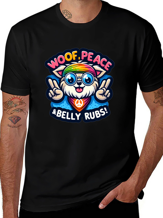 Woof Peace & Belly Rubs T-Shirt