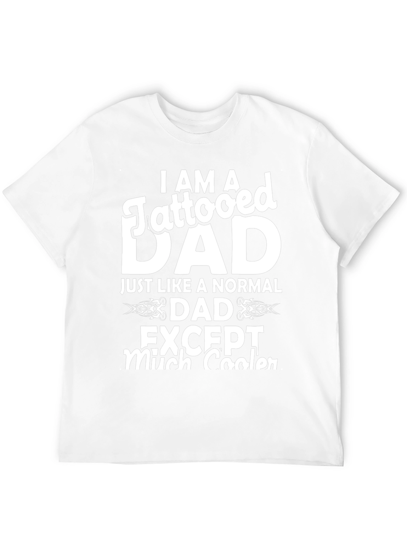 Tattooed Dad T-Shirt - Cool Fathers Day Gift