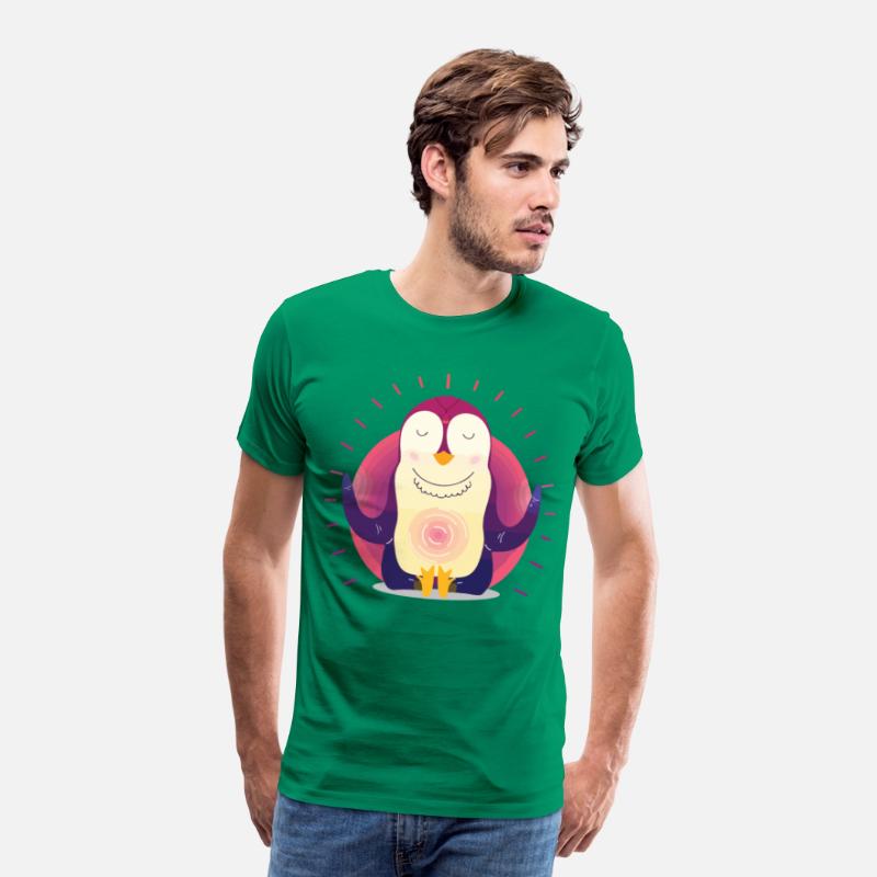 yoga penguin gift shirt