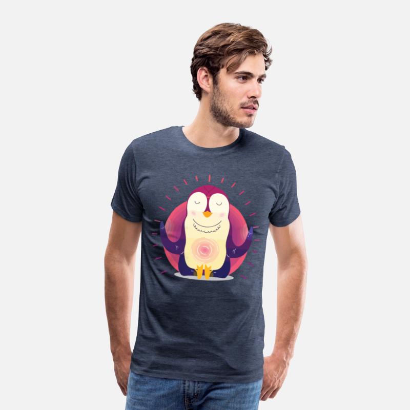 yoga penguin gift shirt