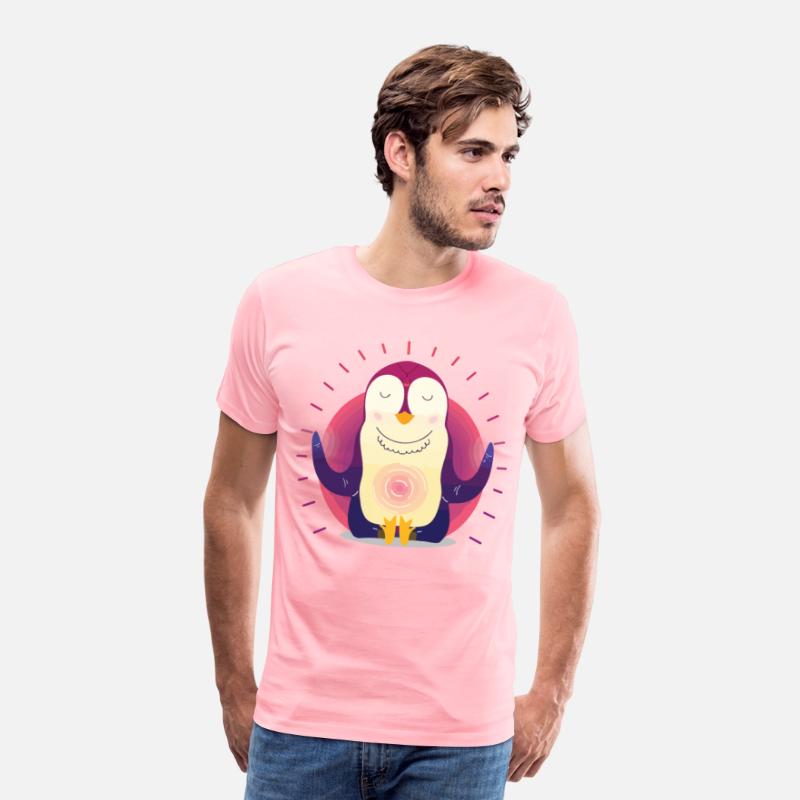 yoga penguin gift shirt
