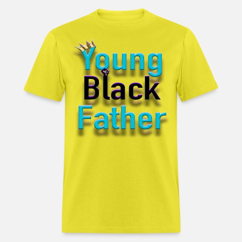 YOUNG BLACK FATHER BLUE