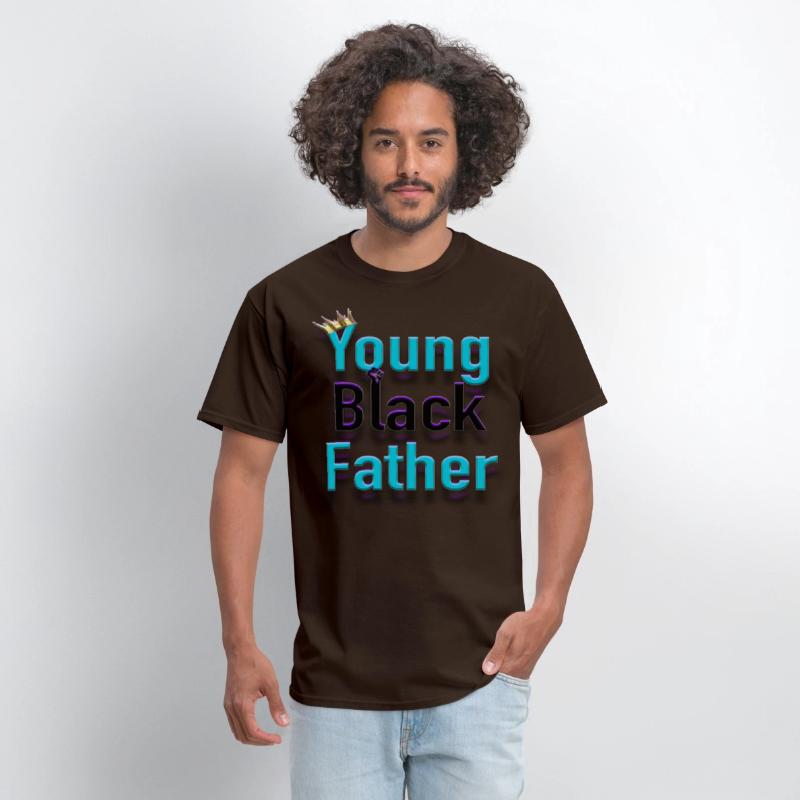 YOUNG BLACK FATHER BLUE