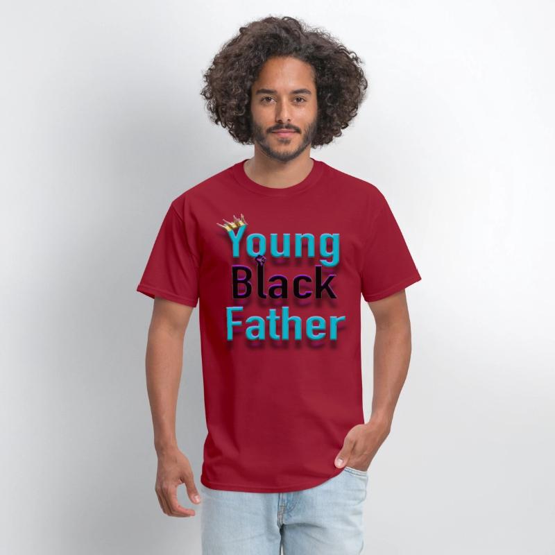 YOUNG BLACK FATHER BLUE