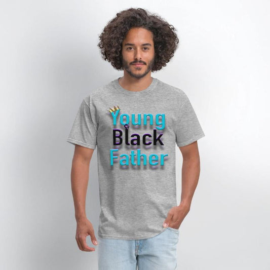 YOUNG BLACK FATHER BLUE