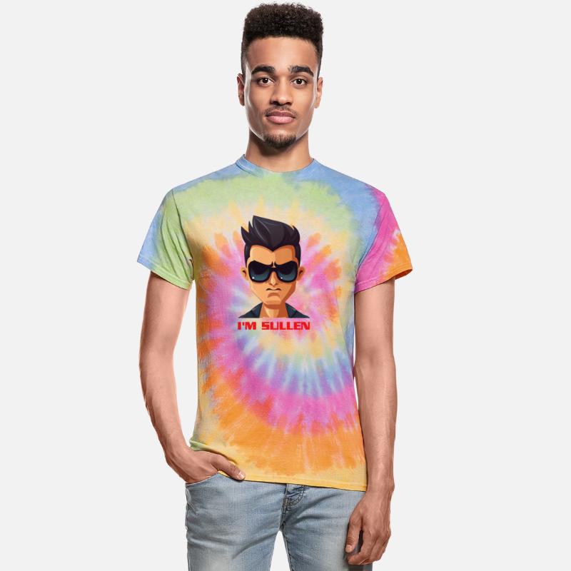 Young Man with Sunglasses is Angry And Sullen