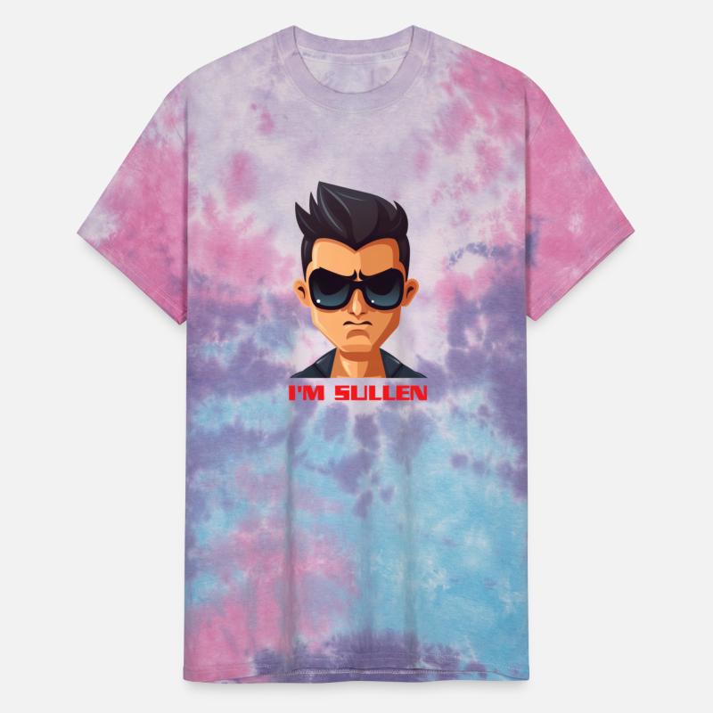 Young Man with Sunglasses is Angry And Sullen