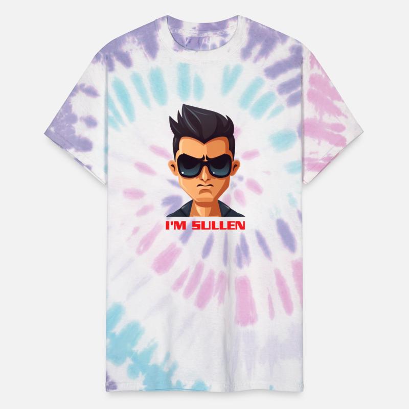 Young Man with Sunglasses is Angry And Sullen