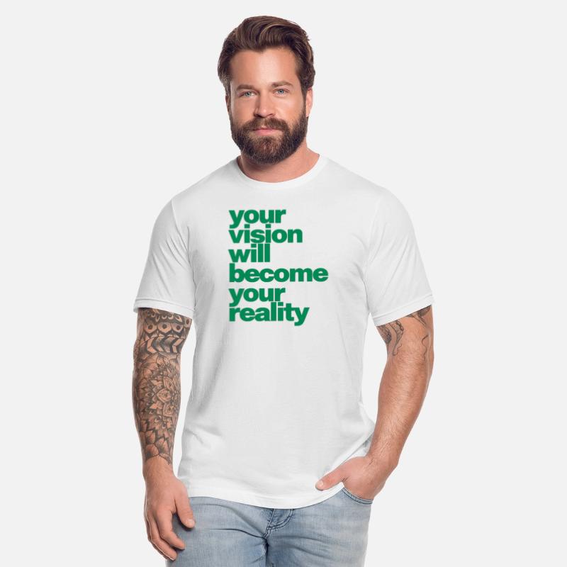 Your Vision Will Become Reality Motivational Tee