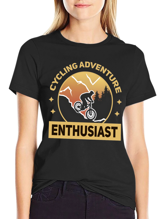 Cycling Adventure Enthusiast T-Shirt