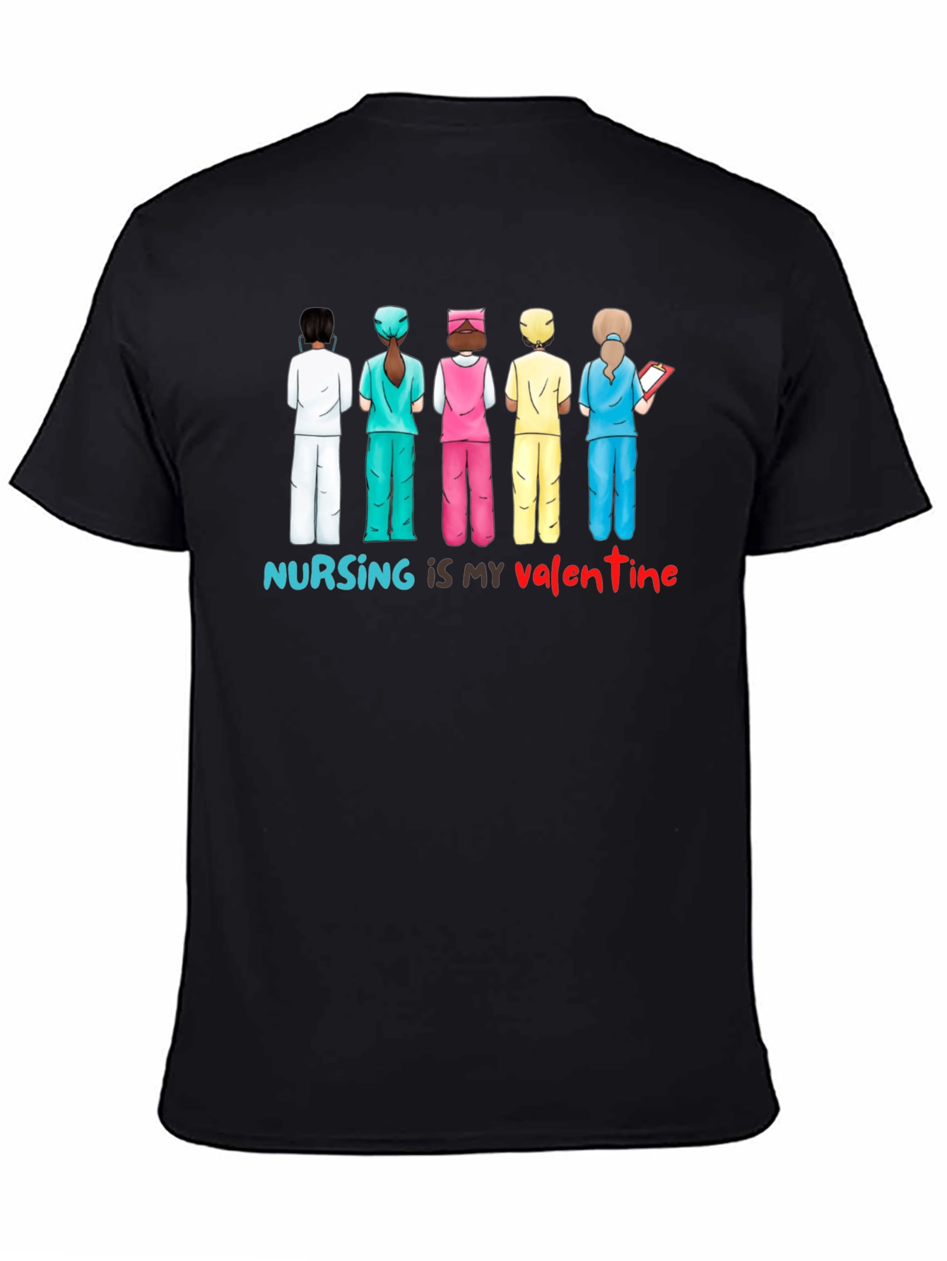 Nursing is My Valentine Graphic T-Shirt