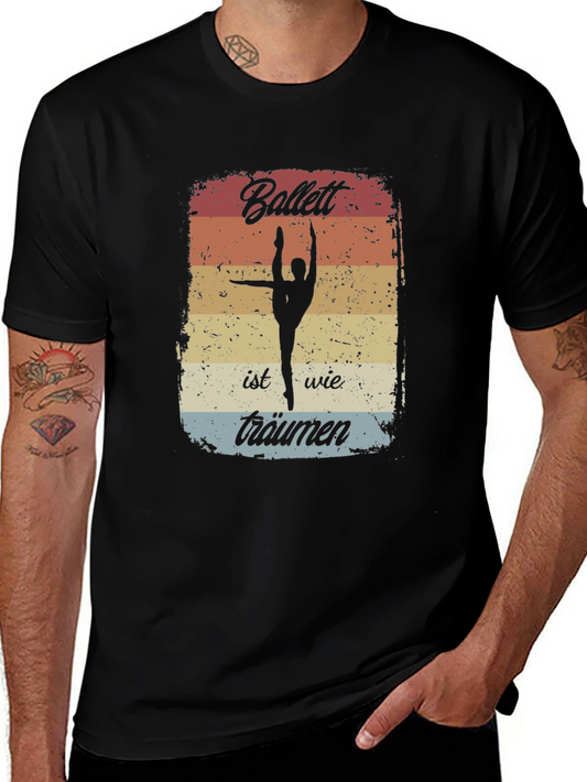 Ballett Ist Wie Traumen Black T-Shirt