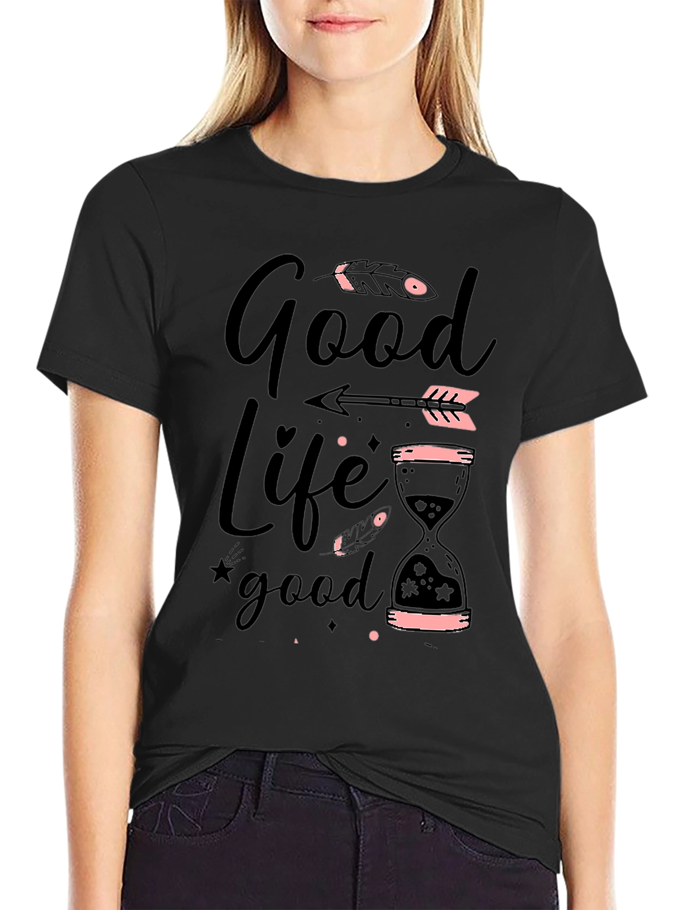 Good Life Graphic Tee - Stylish Casual Wear