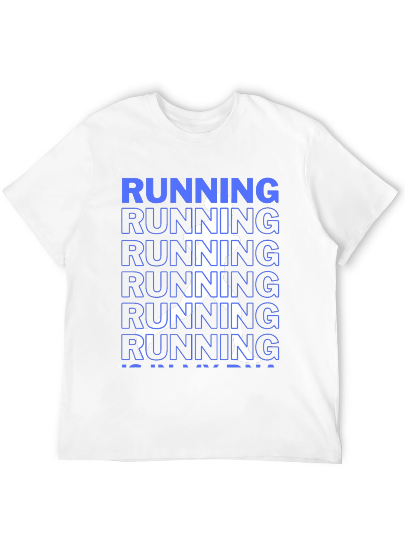 Running DNA Graphic Tee - Black Casual Shirt