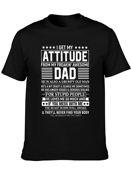Attitude Dad Graphic Tee