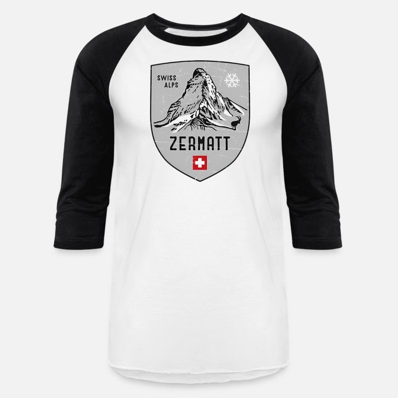 Zermatt Matterhorn Mountain Switzerland Emblem