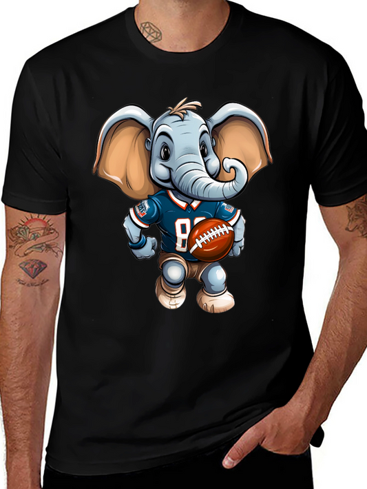 Elephant Football Fan T-Shirt