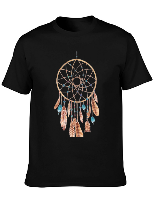 Dream Catcher Graphic Tee - Boho Style