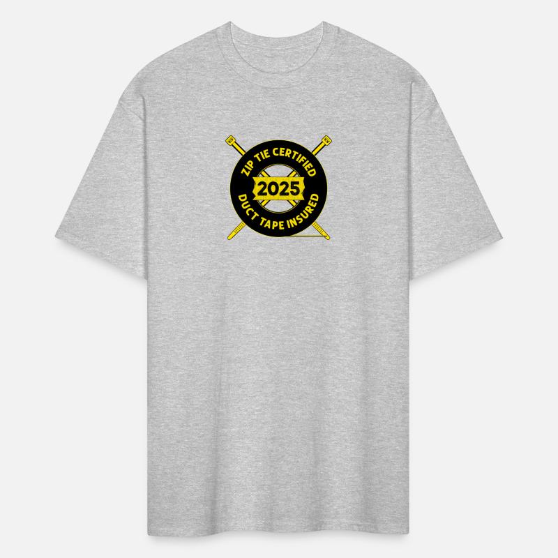 Zip Tie Certified, Duct Tape Insured Trade Emblem