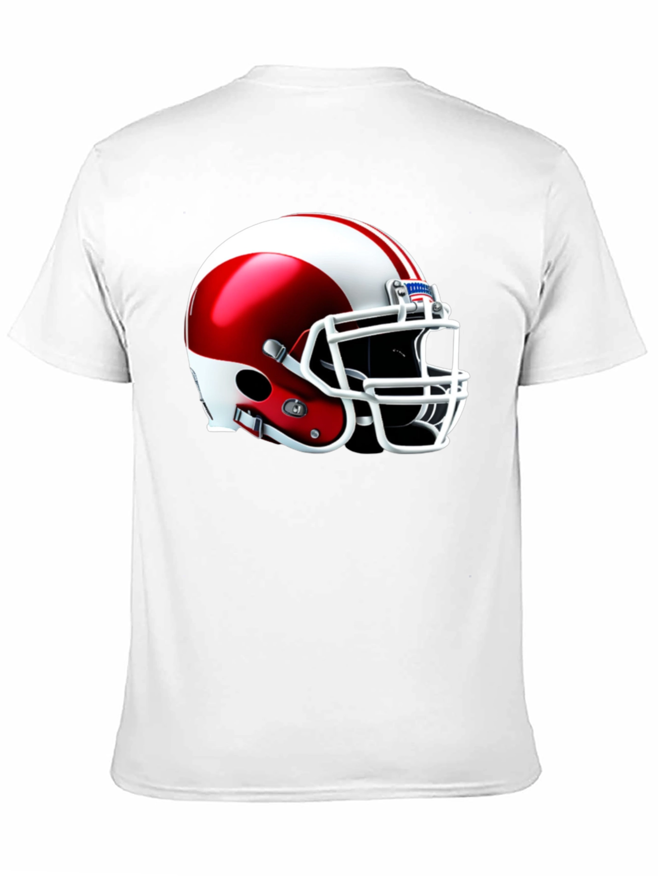 Football Helmet Graphic T-Shirt