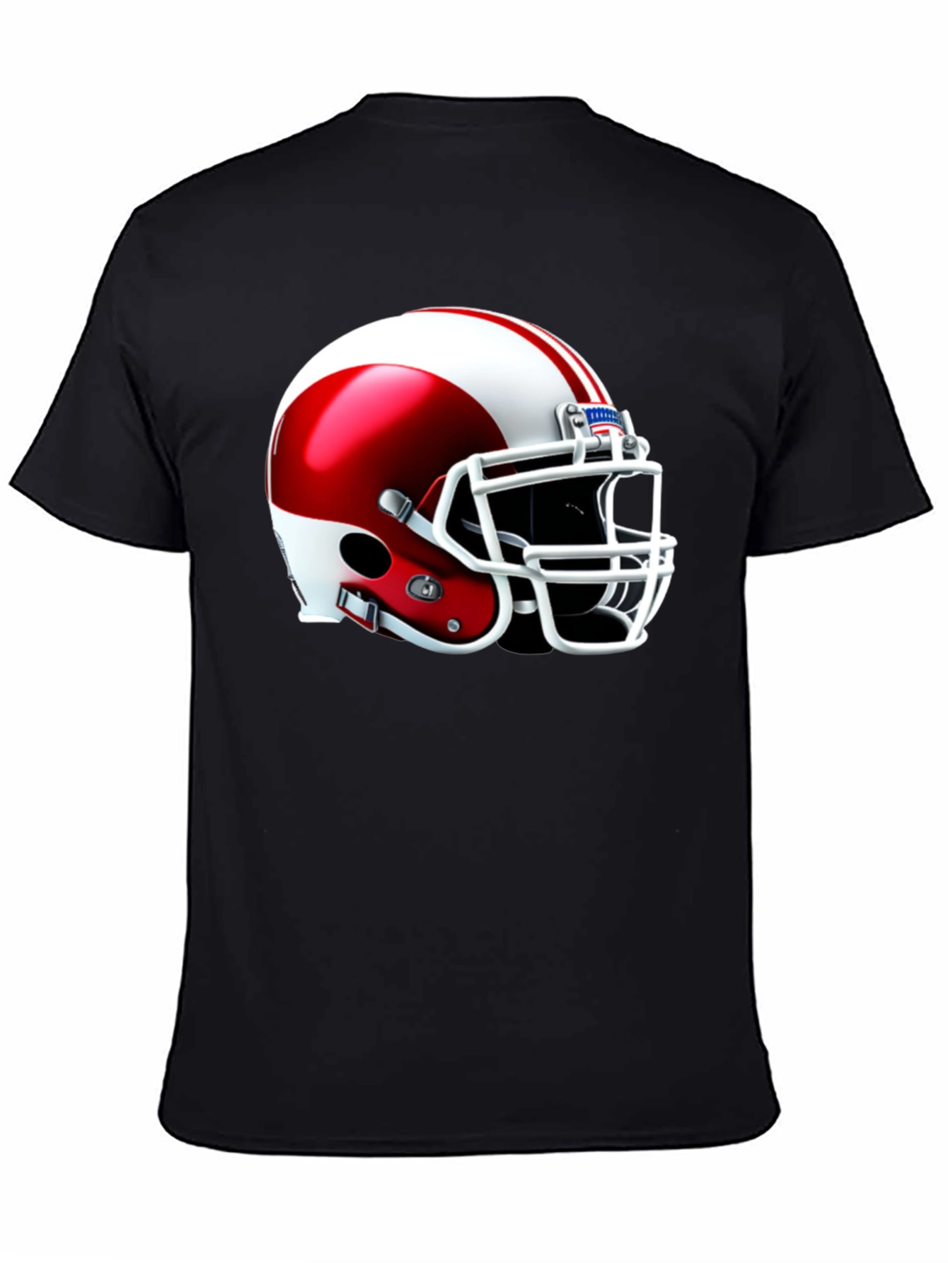 Football Helmet Graphic T-Shirt