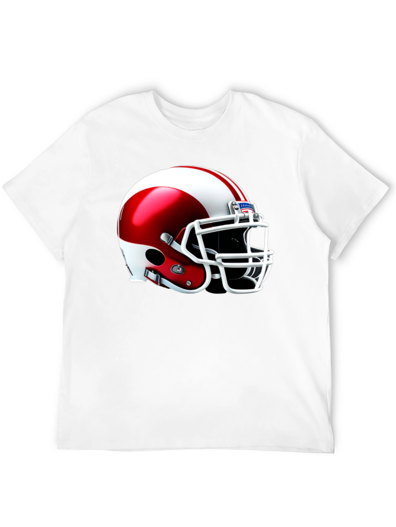 Football Helmet Graphic T-Shirt